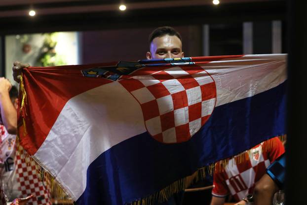 Pula: Pula slavi pobjedu Hrvatske nad Ganom