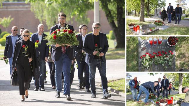Delegacija SDP-a položila je cvijeća na grob Ivice Račana:  'On je bio nositelj promjena...'