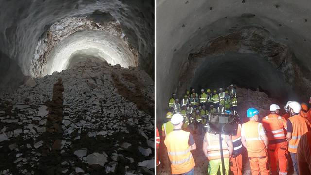 Prva fotografija probijene cijevi tunela Učka! Radovi su trajali 2 godine, Plenki najavio dolazak