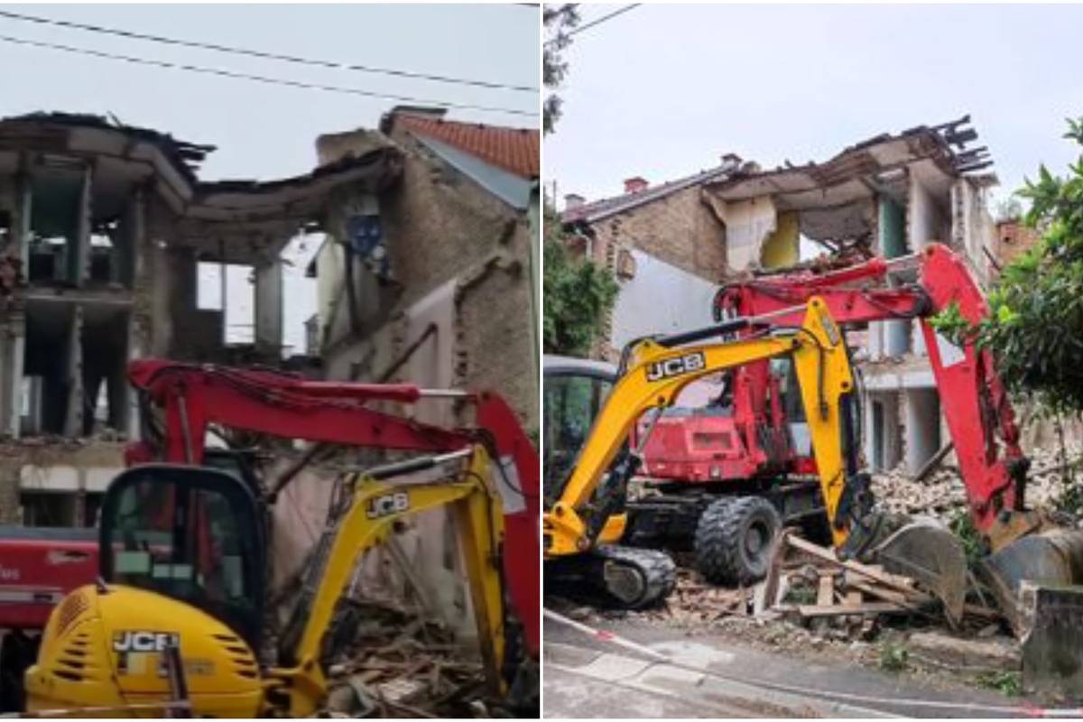 Urušila se kuća na zagrebačkoj Volovčici: 'Radnici su to ostavili tako, tu nitko ne živi 15 godina'