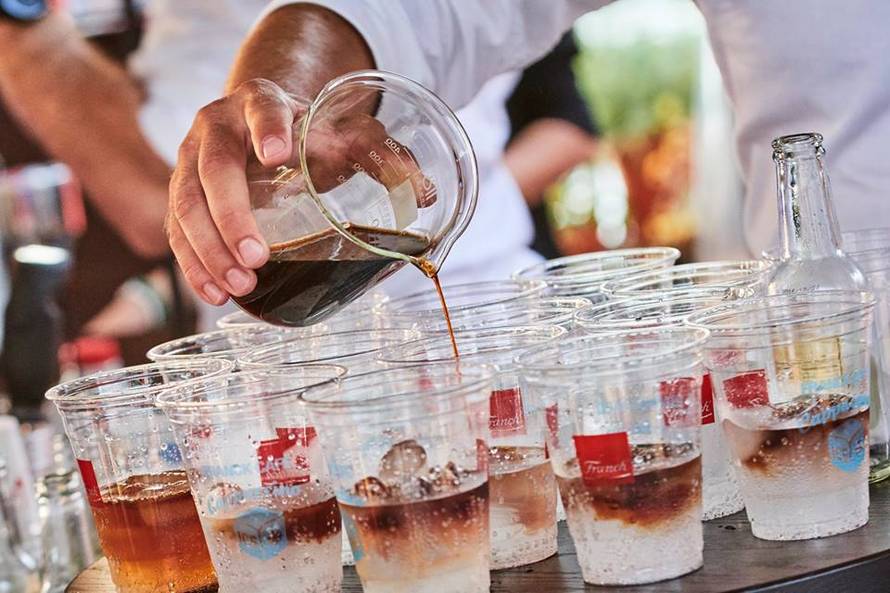 Osvježenje na turniru u Umagu uz ledena Franck Café cappuccina