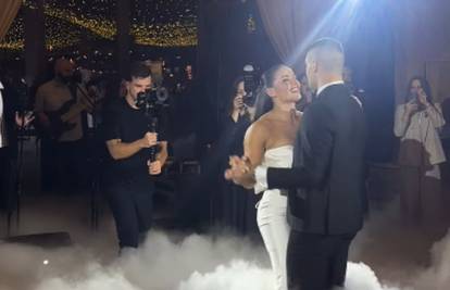 Prvi ples uz Olivera i glamur: Pogledajte kako je bilo na vjenčanju Barbare Matić