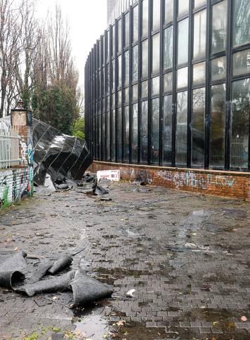 Zagreb: Usljed  jakog nevremena o&scaron;te&cacute;en i Dom Dra&zcaron;ena Petrovi&cacute;a