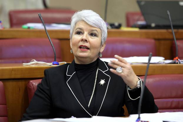 Zagreb: Nastavak sjednice Hrvatskoga sabora