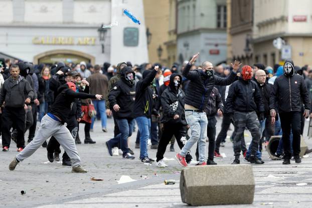 Demonstration against the Czech government