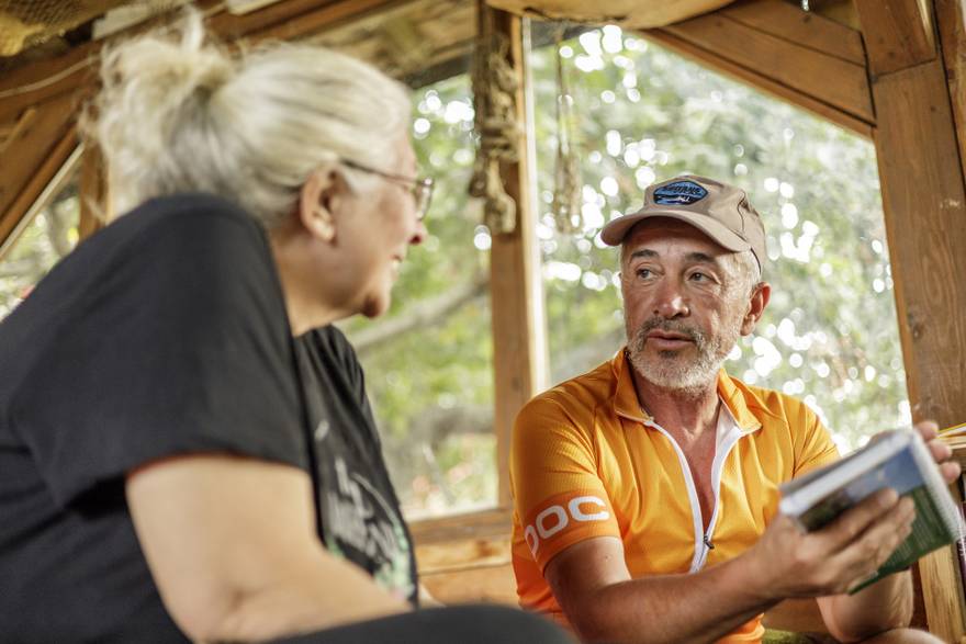 Tur&ccaron;in koji biciklira od Be&ccaron;e do Istanbula odsjeo kod Dinke