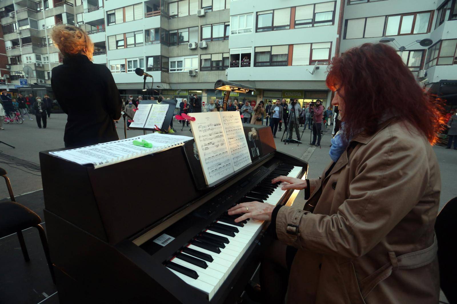 Zagreb: Program HNK u vašem kvartu, nastup u Travnom