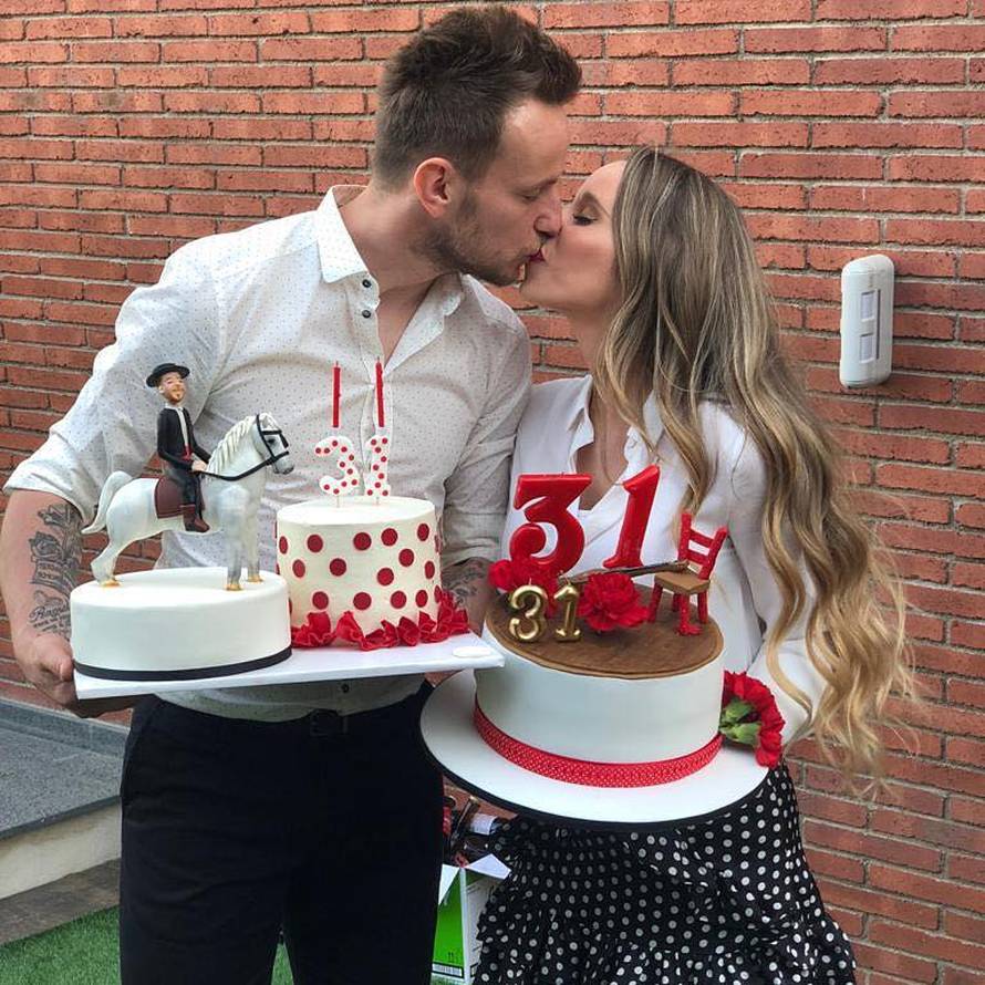 Mariachi Rakitić: 'Hvala Raquel za iznenađenje, volim te puno'