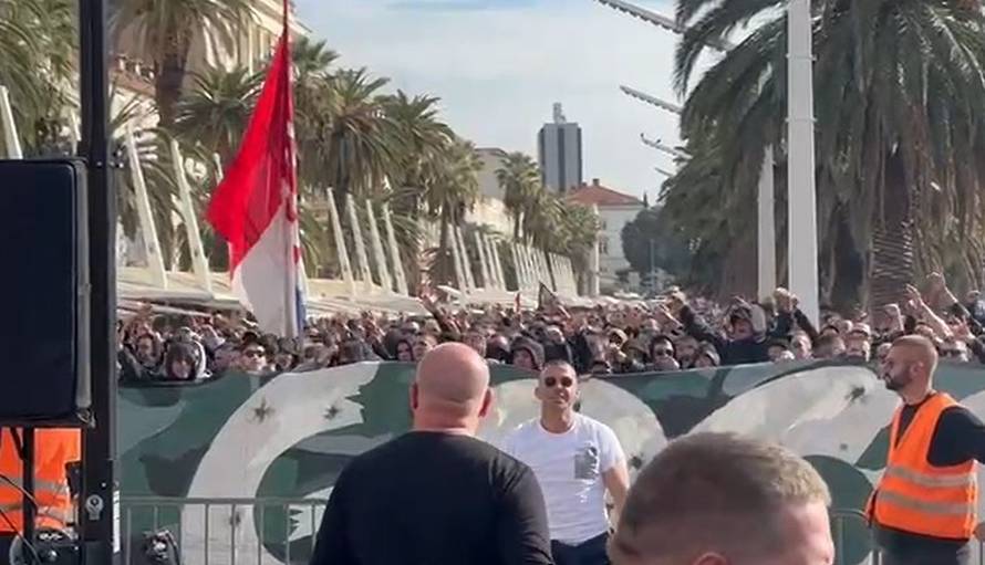 VIDEO Splitska policija o urlanju 'za dom spremni' pred sudom: Sve je snimano i bit će obrađeno