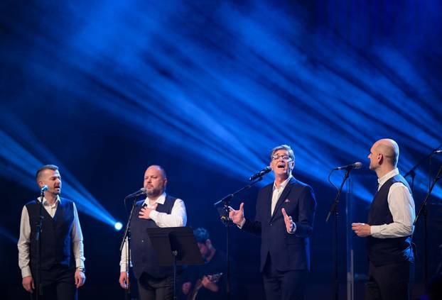 Zagreb: Klapa Rišpet održala je koncert u Lisinskom 