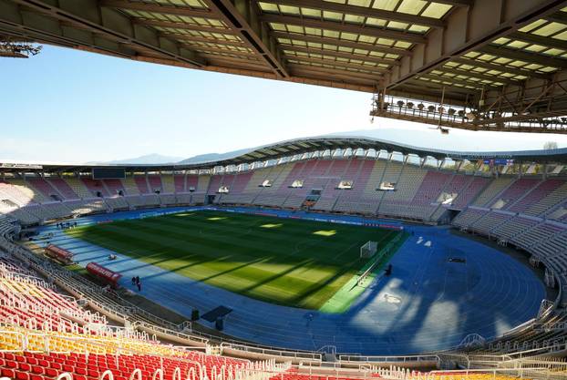 England Press Conference - Todor Proeski National Arena - Sunday November 19th