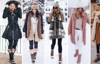 Top 20 kombinacija za šetnju po snijegu - ugodno i  ženstveno