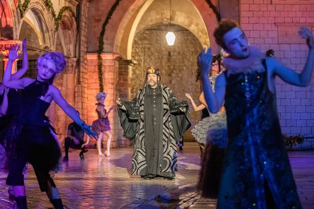 Dubrovnik: Svečano otvaranje 74. Dubrovačkih ljetnih igara ispred crkve sv.Vlaha.