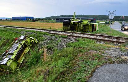 Detalji nesreće u Pleternici: Kombajnom podletio pod vlak, od težine ozljeda umro u bolnici