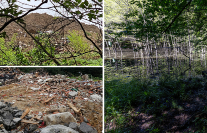 EKSKLUZIVNO Zatrpao potok građevinskim otpadom: 'Nema dozvole, ali bacamo na svoje'