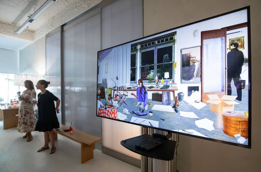 LG OLED: Okvir digitalne umjetnosti Sande Anderlon