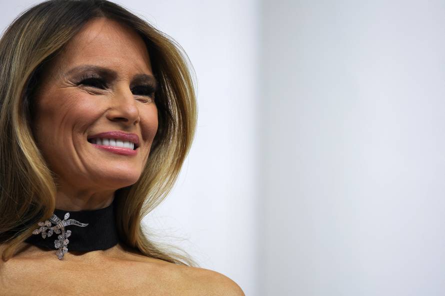 Commander in Chief Ball in honor of Donald Trump's inauguration in Washington