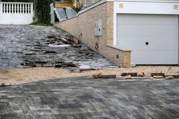 Kozino: Oštećen prilazni put koji vodi do luksuznih vila u vlasništvu Luke Modrića 