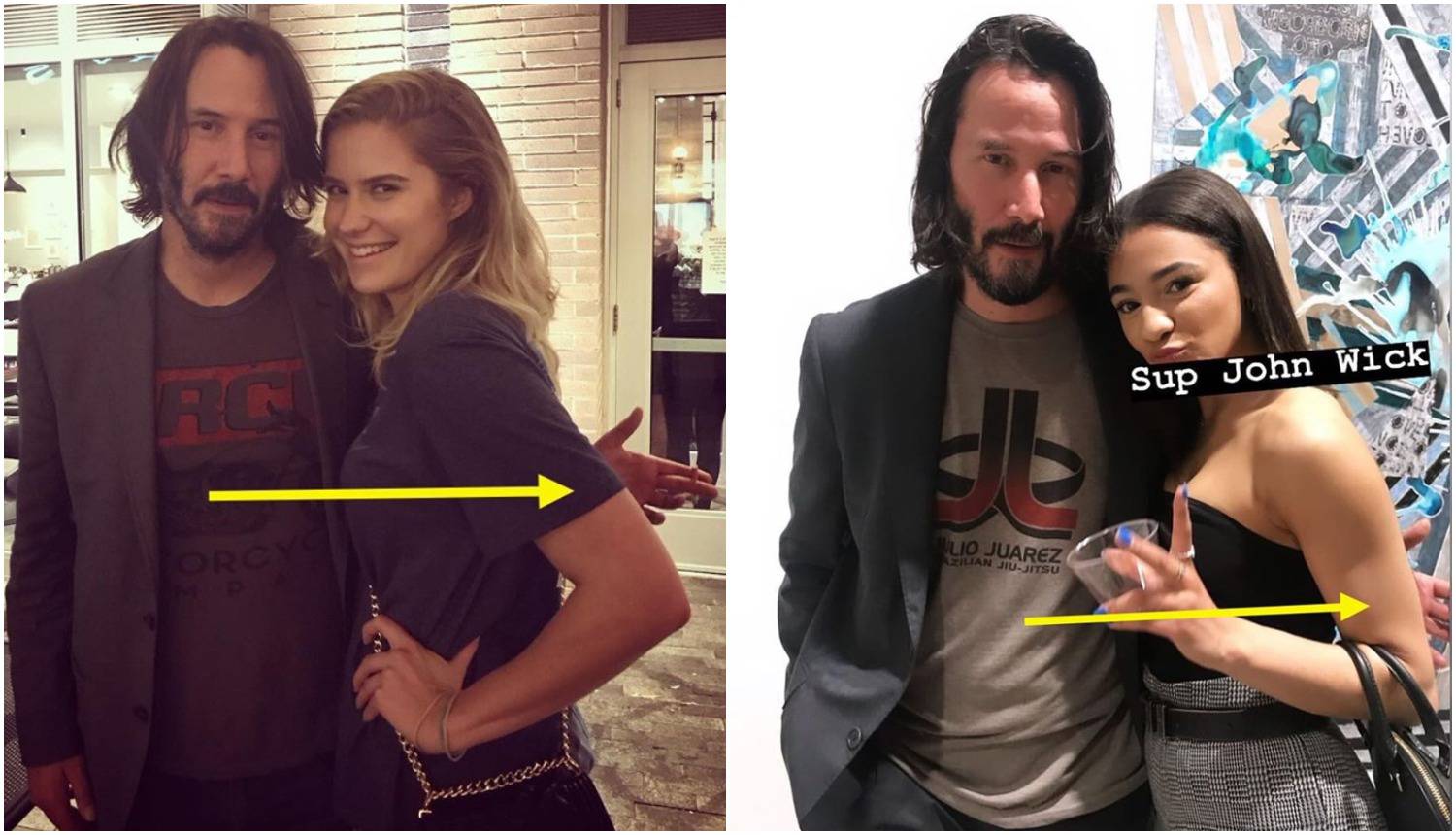 Glumac Keanu Reeves ne dira žene s kojima se fotografira...