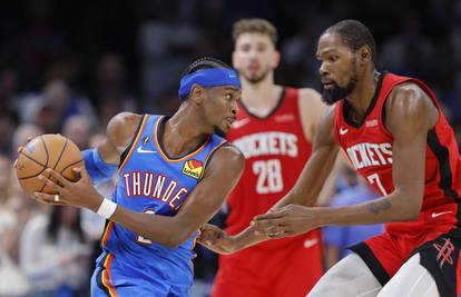 Drama i dvostruki produžeci na početku NBA sezone! Prvak OKC slavio protiv Duranta i Rocketsa