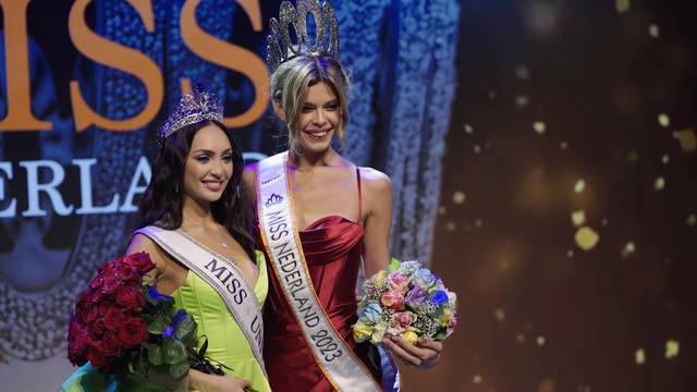 Rikkie Valerie Kolle, a transgender woman, wins Miss Netherlands 2023, in Leusden