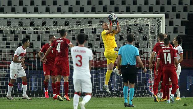Beograd: Utakmica 2. kola Lige nacija između Srbije i Turske odigrana bez navijača