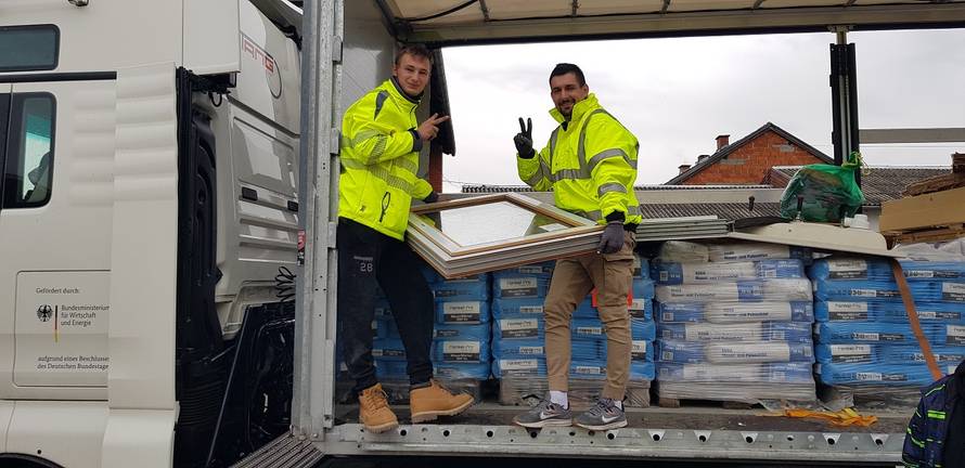 Hrvati u Njemačkoj skupili pa poslali 70 tona pomoći Banovini