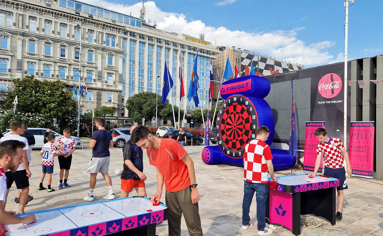 Favbet uvijek nudi više – dođi i zabavi se na Euro fan zoni u Rijeci i bodri naše Vatrene