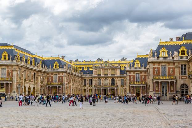 Famous palace Versailles