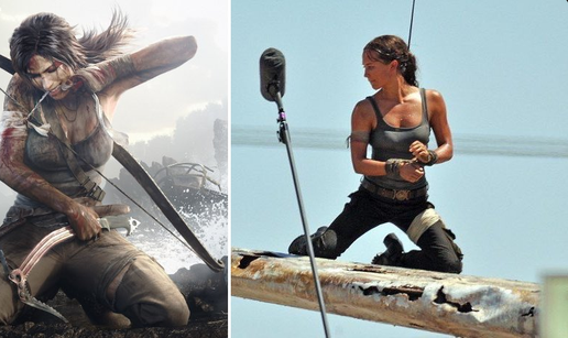 'Tomb Raider': Objavljene prve 'fotke' nove Lare Croft sa seta