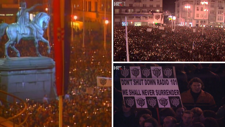 Najveći prosvjed na Trgu: Sto tisuća ljudi izašlo je na ulice...