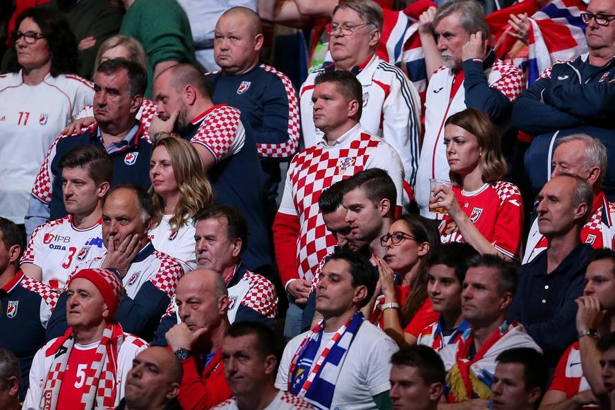 Norveska i Hrvatska u utakmici pulufinala Europskog prvenstva u rukometu