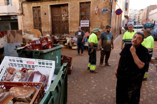 Aftermath of floods in Spain