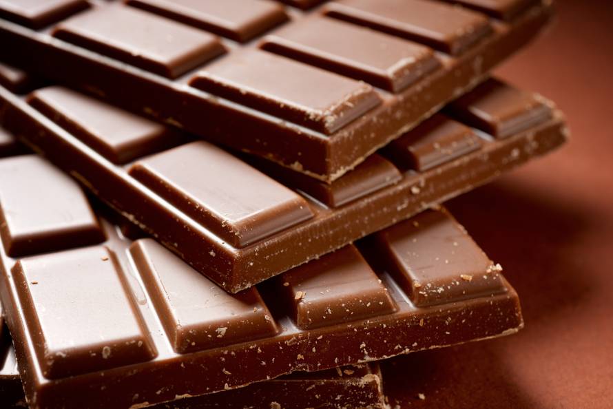 Close up of chocolate bars
