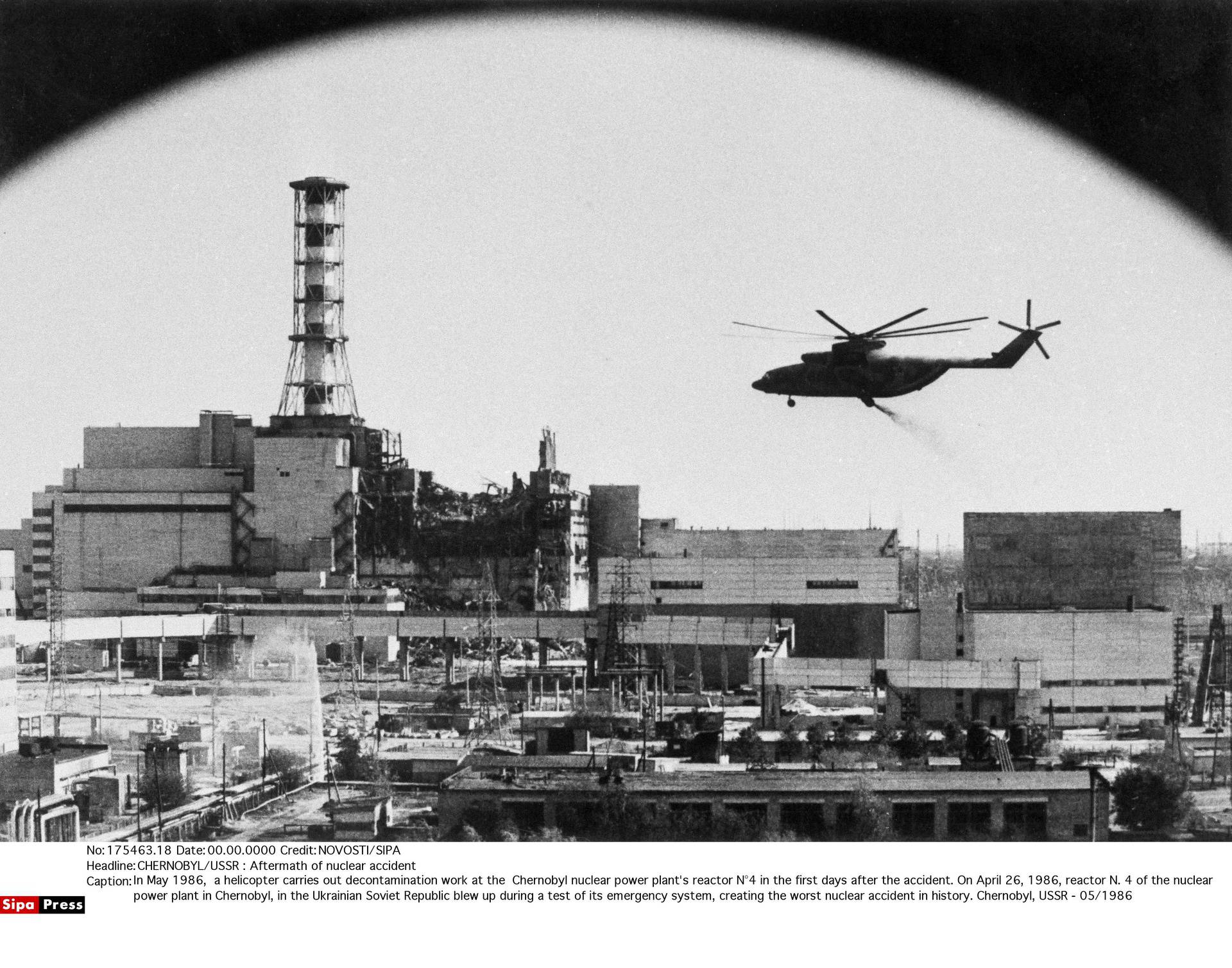 CHERNOBYL/USSR : Aftermath of nuclear accident