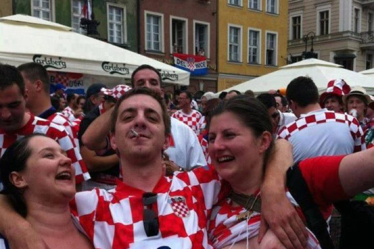 Hrvatske navijačice gole Golišave hrvatske