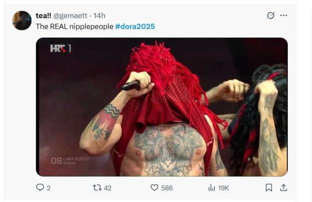 FOTO Pljušte reakcije nakon Dore, ovo su memovi: 'Tko ovo pušta? Što je s glasom? A ton?'