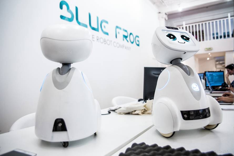 StartUp Blue Frog Robotics, conceptrice du robot Buddy