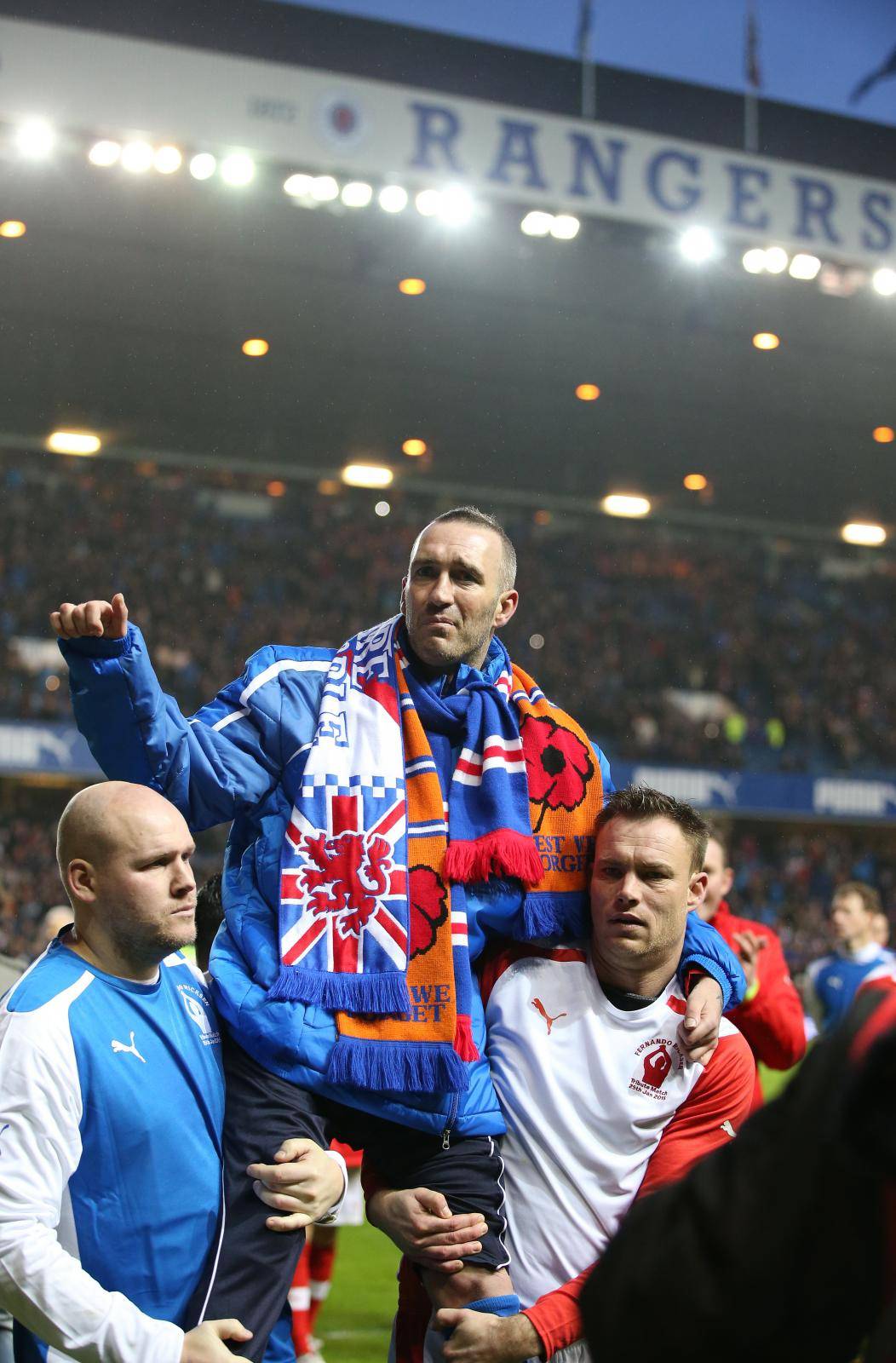 Soccer - Fernando Ricksen Benefit Match - Ibrox Stadium