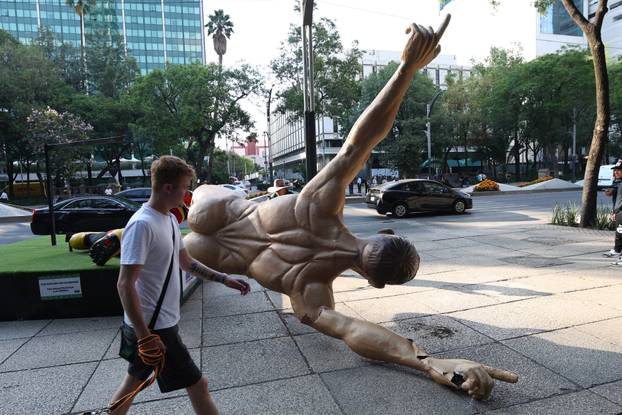 Attack on giant figures FIFA World Cup 2026