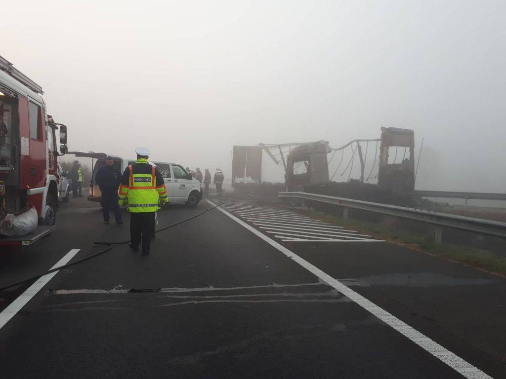 Stravična nesreća u Mađarskoj: Vozila gorjela, sedmero mrtvih