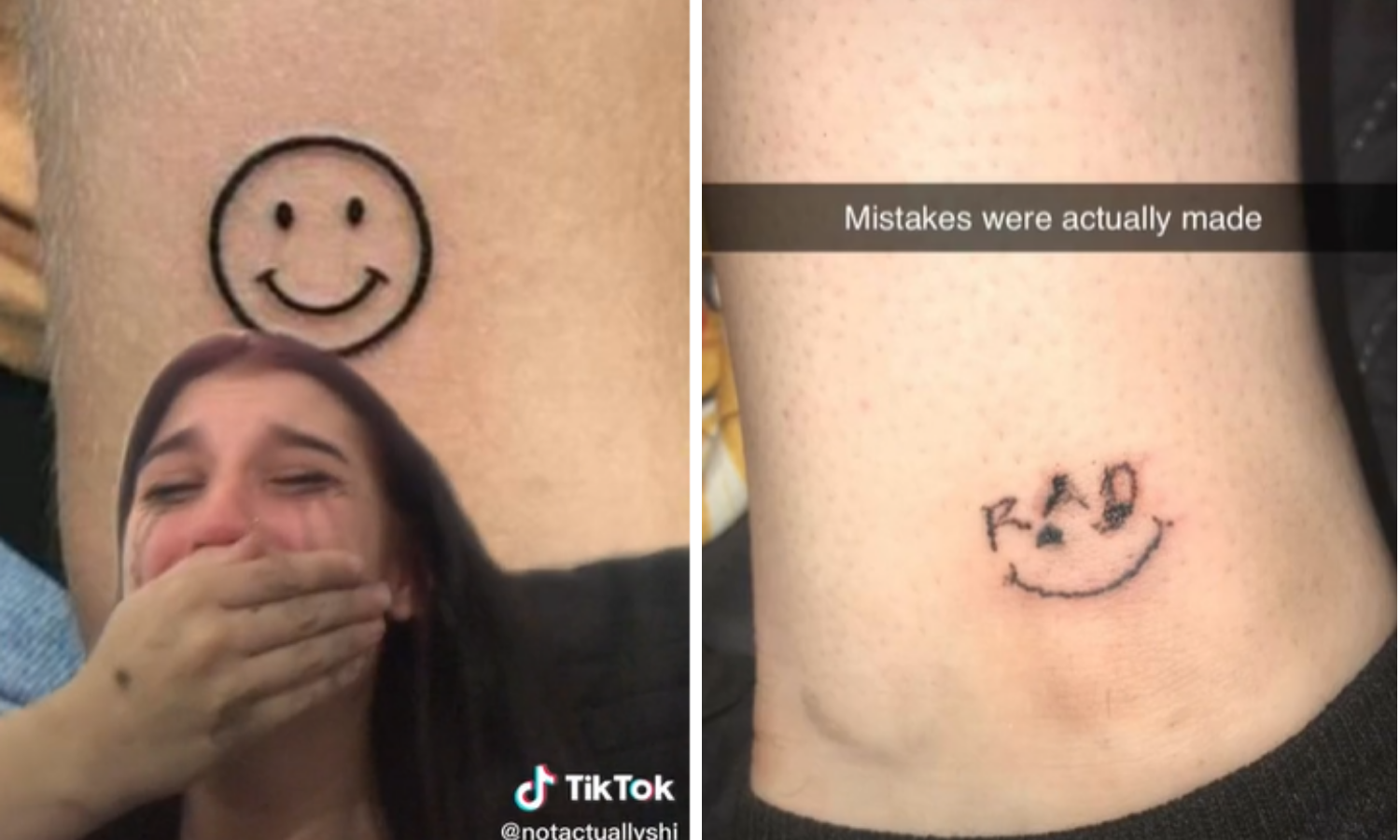 Dečko joj nije tattoo majstor, ali ona je smatrala da to nije problem: 'Život mi je uništen!'