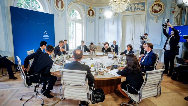 G7 Trade Ministers meeting in Neuhardenberg Castle