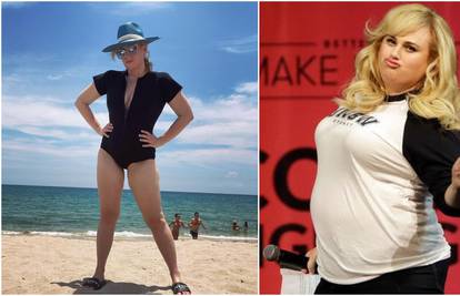 Holivudska  glumica izgubila je  30 kilograma pa oduševila u uskom crnom kupaćem kostimu
