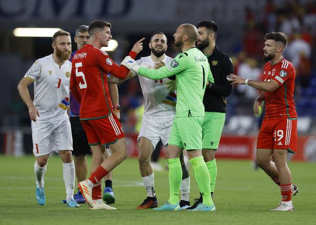 UEFA Euro 2024 Qualifier - Group D - Wales v Armenia