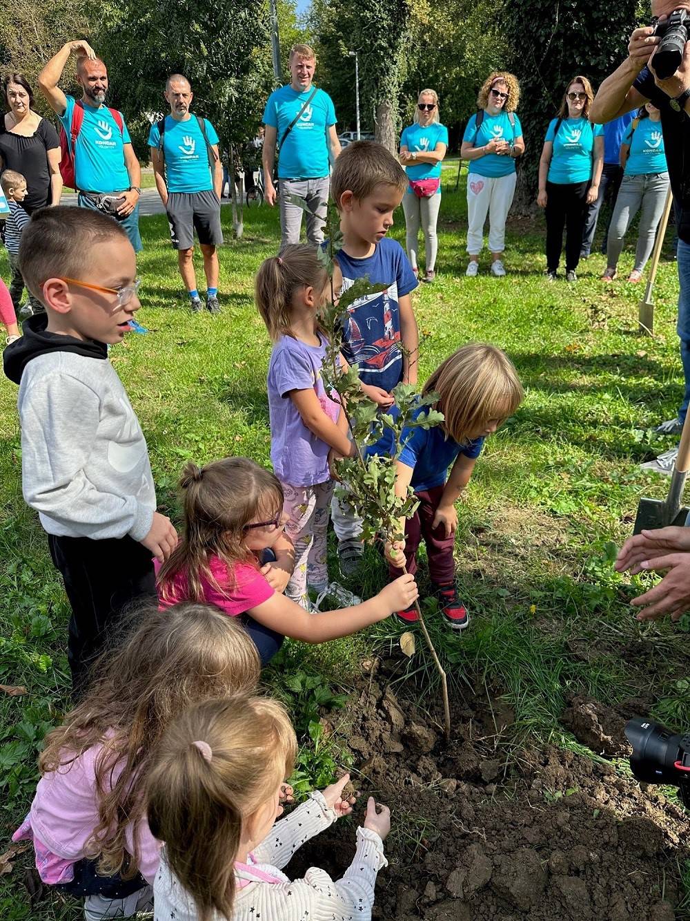 Tvrtka Končar provela veliku akciju pošumljavanja dronom