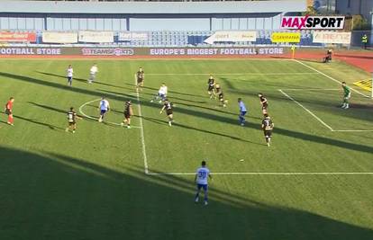 VIDEO Pukštas izvukao Hajduk i spasio ga blamaže. Evo gola