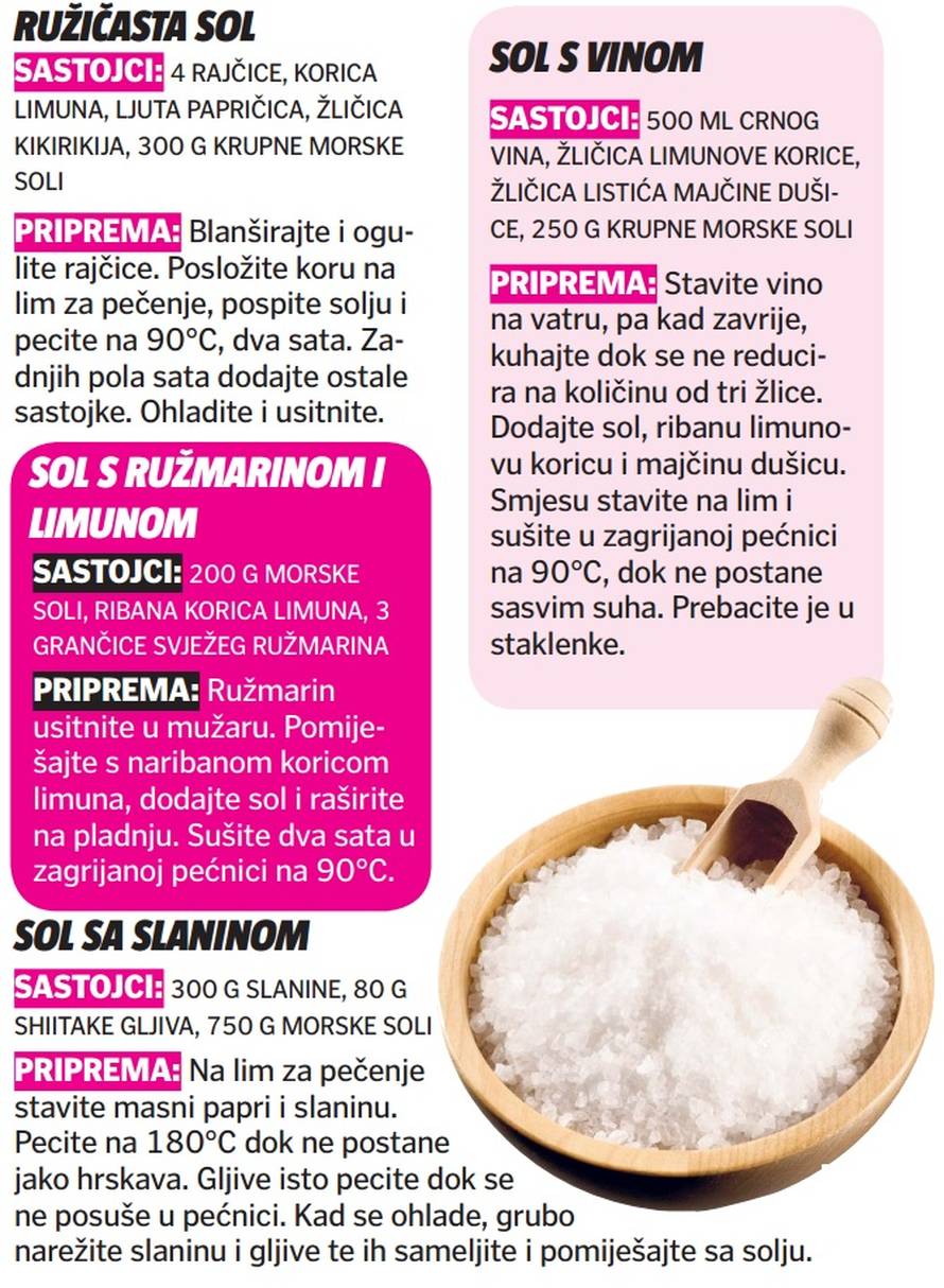 Zimnica od začina: Napravite miks za pečenja, ribu i juhe