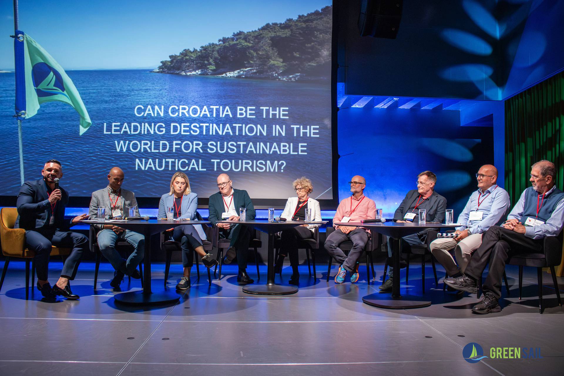 Green Sail panel: 'Očuvanje prirodnih resursa ključno za budućnost nautičkog turizma'