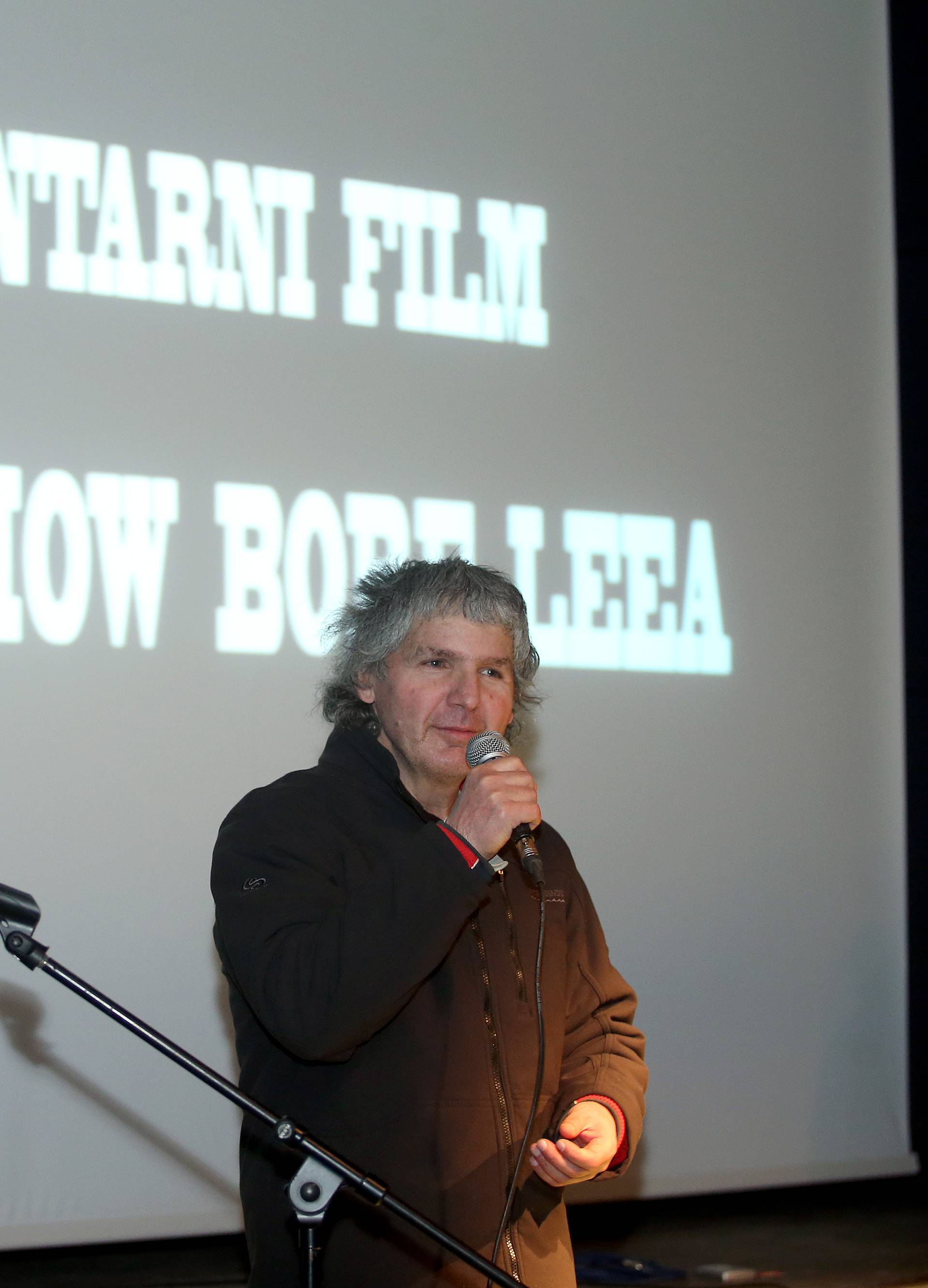 Zagreb: Boris IvkoviÄ u MoÄvari predstavio svoj film Bore Lee show